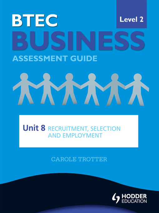 Title details for BTEC First Business Level 2 Assessment Guide by Carole Trotter - Available